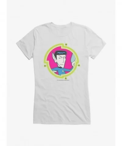 Absolute Discount Star Trek Spock Cartoon Girls T-Shirt $8.76 T-Shirts
