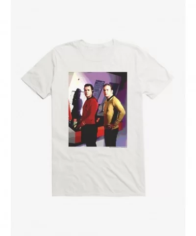 Hot Selling Star Trek Scotty And Kirk T-Shirt $6.50 T-Shirts