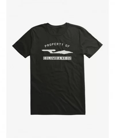 Bestselling Star Trek Enterprise Property of NX02 T-Shirt $6.12 T-Shirts