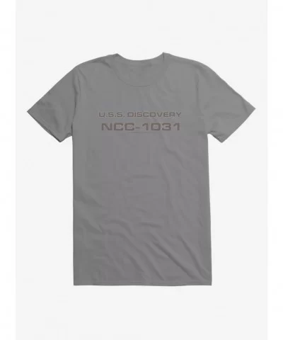 Festival Price Star Trek Discovery: USS Discovery NCC-1031 T-Shirt $6.88 T-Shirts