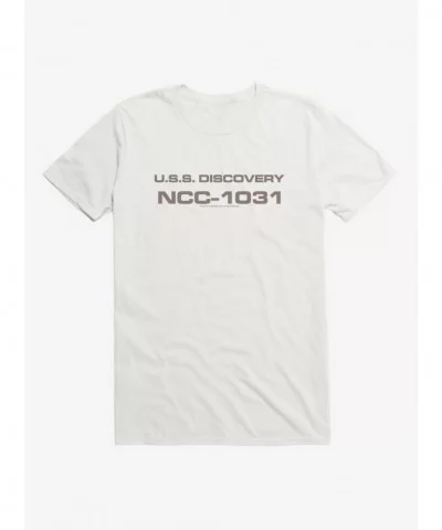 Festival Price Star Trek Discovery: USS Discovery NCC-1031 T-Shirt $6.88 T-Shirts