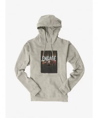 Best Deal Star Trek: Picard Engage La Sirena Ship Hoodie $13.29 Hoodies