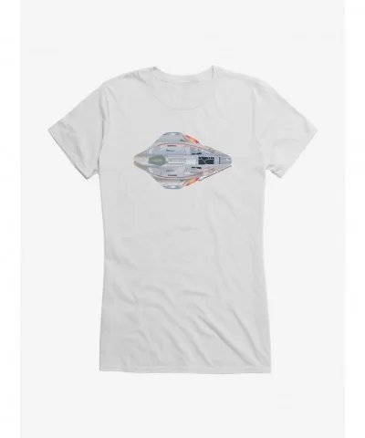 Exclusive Price Star Trek USS Voyager Second Pod Girls T-Shirt $6.57 T-Shirts