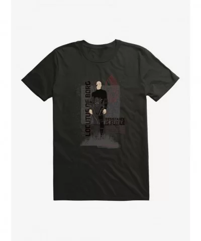 New Arrival Star Trek TNG Resistance Is Futile T-Shirt $8.41 T-Shirts