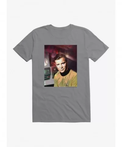 Low Price Star Trek James Kirk Portrait T-Shirt $9.56 T-Shirts