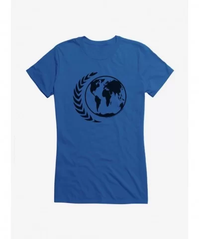 Value Item Star Trek Fleet Command Earth Girls T-Shirt $9.36 T-Shirts