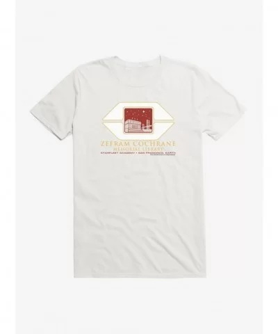 Seasonal Sale Star Trek Academy Library T-Shirt $8.03 T-Shirts
