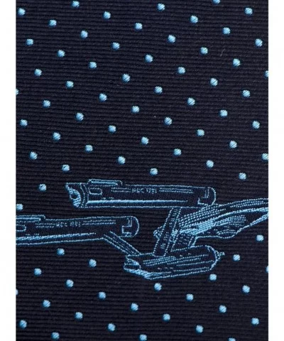 Value Item Star Trek Enterprise Dot Blue Tie $23.00 Ties