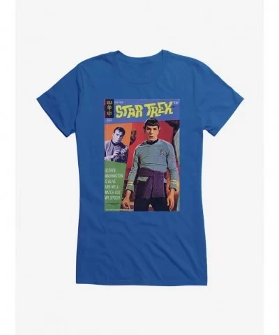 Value Item Star Trek The Original Series GW Is Alive Girls T-Shirt $8.17 T-Shirts