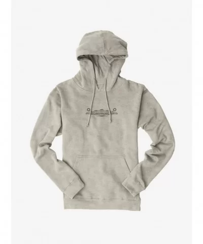 Sale Item Star Trek Enterprise Front Sketch Hoodie $12.93 Hoodies