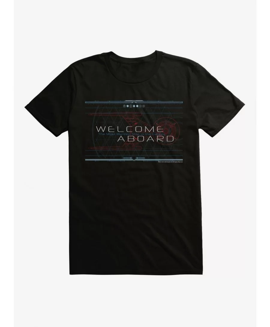 Trend Star Trek: Discovery Welcome Aboard T-Shirt $5.93 T-Shirts