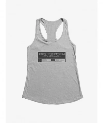 Limited Time Special Star Trek Orbital Transport Vehicle Logo Girls Tank $8.37 Tanks