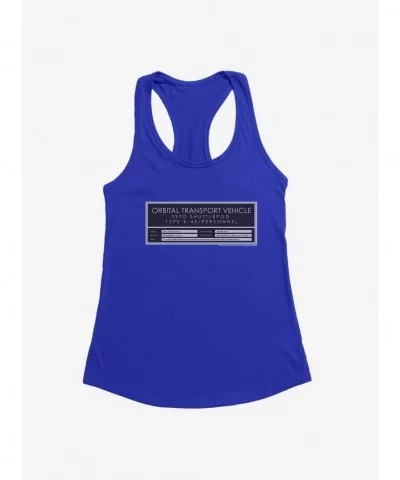 Limited Time Special Star Trek Orbital Transport Vehicle Logo Girls Tank $8.37 Tanks