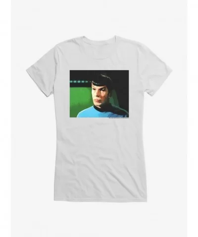 Limited Time Special Star Trek Spock Action Pose Girls T-Shirt $6.37 T-Shirts