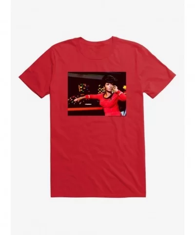 Flash Sale Star Trek Uhura Controls T-Shirt $8.99 T-Shirts