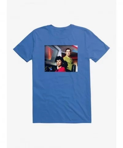 High Quality Star Trek Kirk And Nyota T-Shirt $8.80 T-Shirts