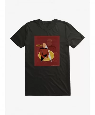 Exclusive Price Star Trek TNG Picardo Portrait T-Shirt $6.50 T-Shirts