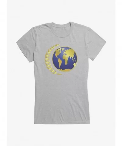 Pre-sale Discount Star Trek Fleet Command Earth Logo Girls T-Shirt $9.16 T-Shirts