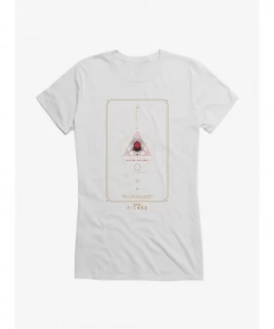 Trend Star Trek: Picard Now Is The Only Moment Girls T-Shirt $7.37 T-Shirts