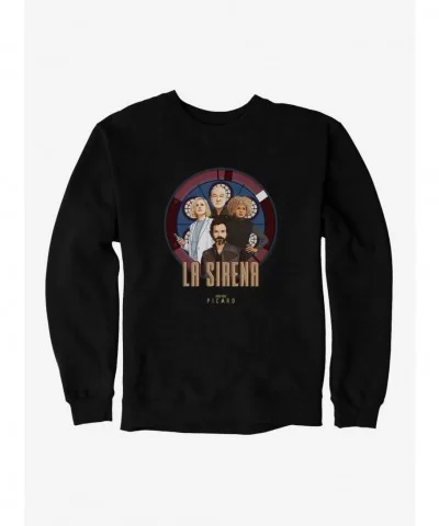 Pre-sale Discount Star Trek: Picard La Sirena Crew Sweatshirt $10.63 Sweatshirts