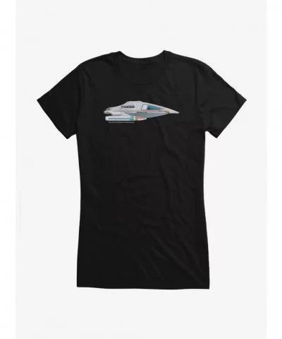 Crazy Deals Star Trek USS Voyager Small Pod Girls T-Shirt $9.76 T-Shirts