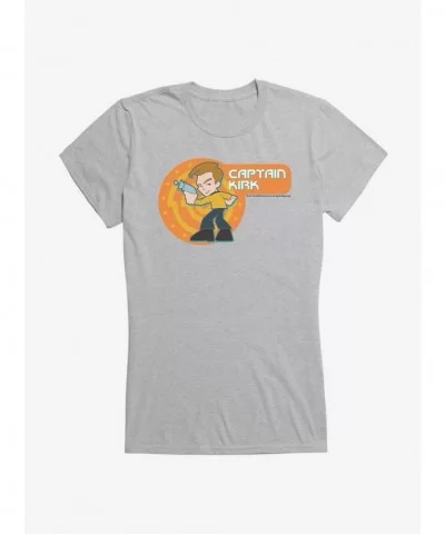Sale Item Star Trek Kirk Ray Gun Girls T-Shirt $5.98 T-Shirts