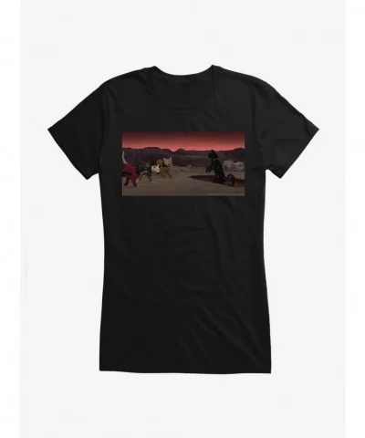 Best Deal Star Trek TNG Cats Crew Mission Girls T-Shirt $9.96 T-Shirts
