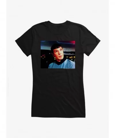 Unique Star Trek Spock Thinking Girls T-Shirt $7.97 T-Shirts