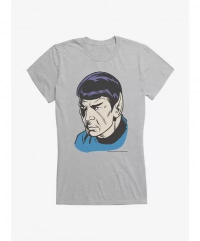 Best Deal Star Trek Spock Stare Girls T-Shirt $9.56 T-Shirts