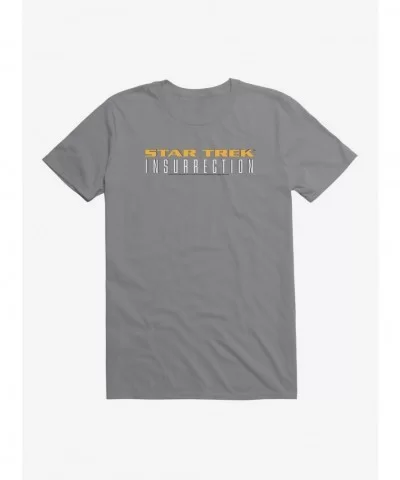Flash Sale Star Trek Insurrection Title T-Shirt $8.41 T-Shirts