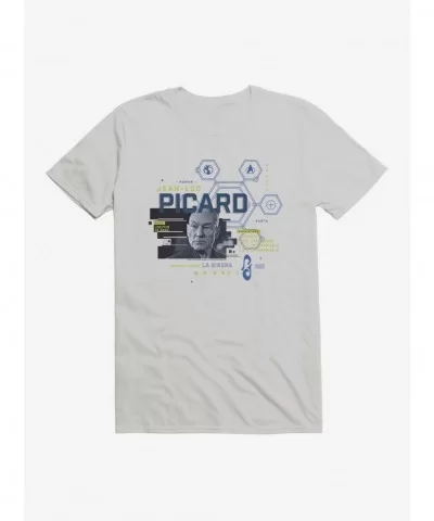Limited-time Offer Star Trek: Picard About Jean-Luc Picard T-Shirt $6.12 T-Shirts