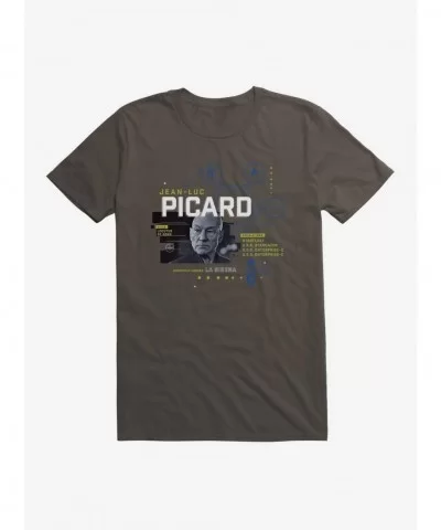 Limited-time Offer Star Trek: Picard About Jean-Luc Picard T-Shirt $6.12 T-Shirts