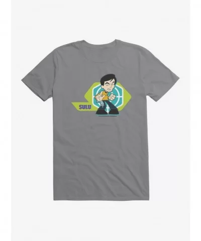 New Arrival Star Trek Sulu Ray Gun T-Shirt $7.46 T-Shirts