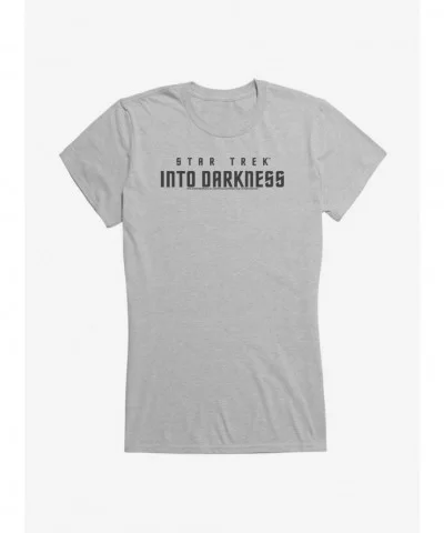 Big Sale Star Trek Into Darkness Simple Color Logo Girls T-Shirt $7.97 T-Shirts