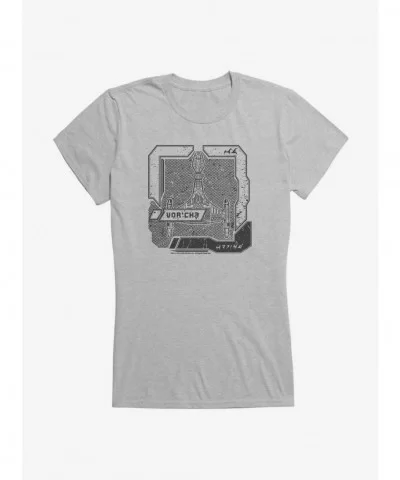 Exclusive Price Star Trek Klingon Vor'cha Girls T-Shirt $9.76 T-Shirts