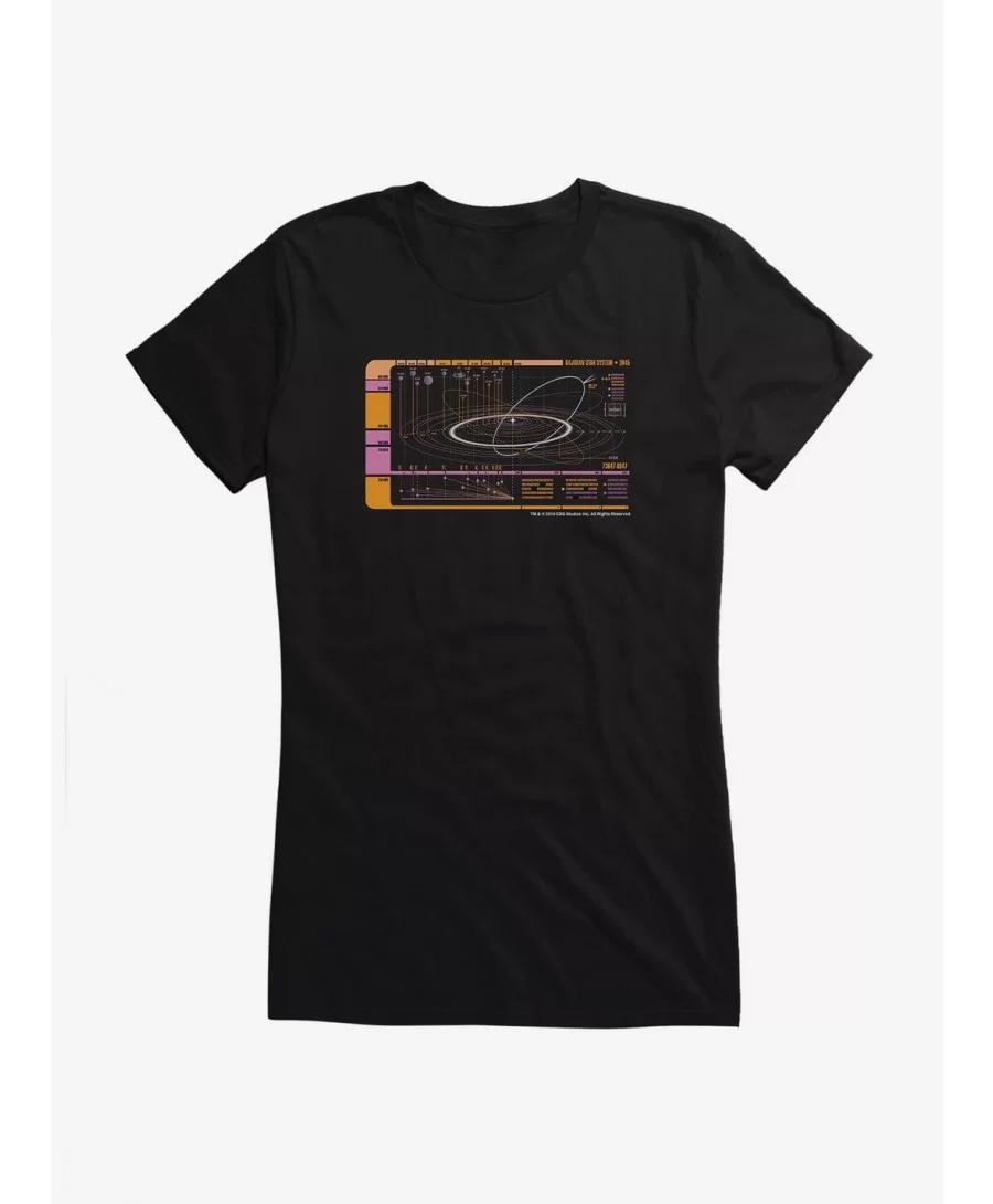 Special Star Trek Deep Space 9 Galaxy Map Girls T-Shirt $8.57 T-Shirts