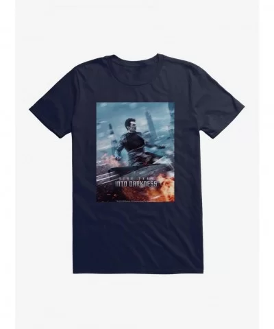 Flash Sale Star Trek XII Into Darkness Poster T-Shirt $8.60 T-Shirts