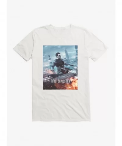 Flash Sale Star Trek XII Into Darkness Poster T-Shirt $8.60 T-Shirts