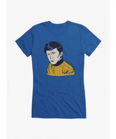 Sale Item Star Trek Pavel Pop Art Girls T-Shirt $9.56 T-Shirts