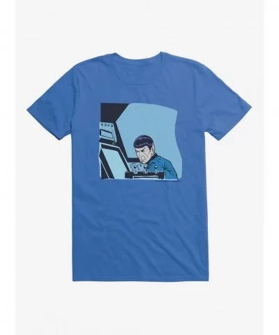 Crazy Deals Star Trek Spock Control Room T-Shirt $8.60 T-Shirts