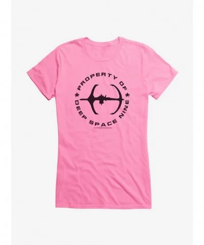 Festival Price Star Trek Deep Space 9 Property Of Girls T-Shirt $6.57 T-Shirts
