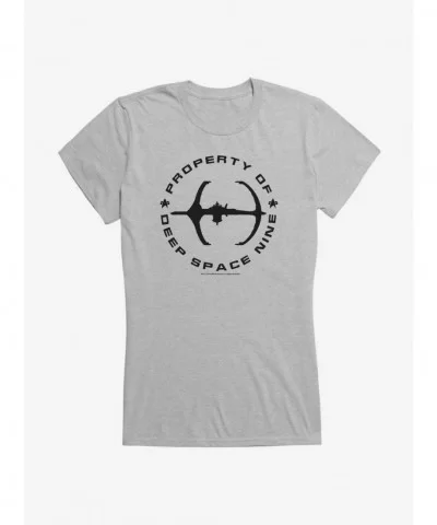 Festival Price Star Trek Deep Space 9 Property Of Girls T-Shirt $6.57 T-Shirts