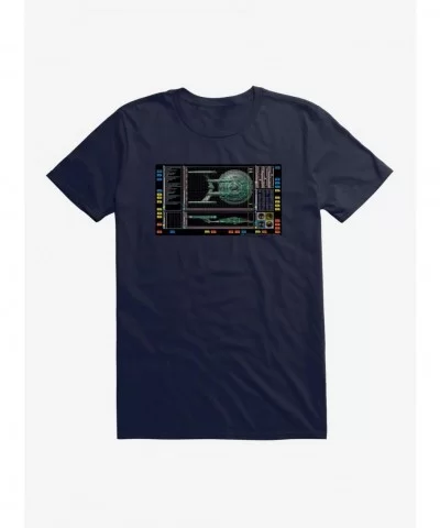 Hot Sale Star Trek Enterprise NX01 Blueprint T-Shirt $8.03 T-Shirts