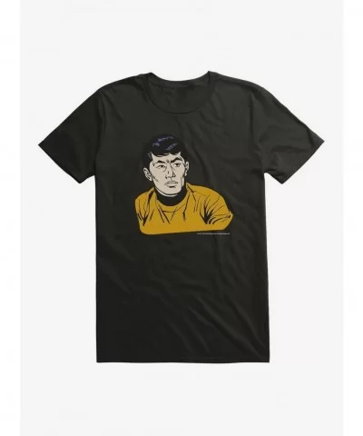 Flash Deal Star Trek Hikaru Pop Art T-Shirt $8.22 T-Shirts