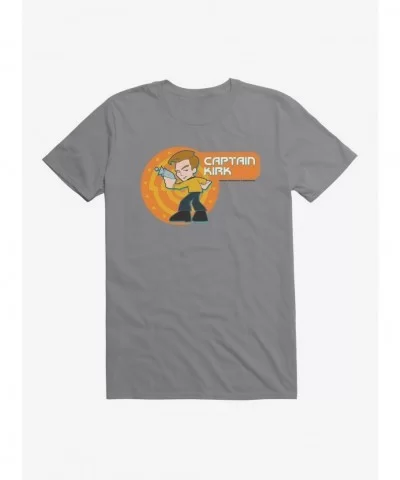 Hot Selling Star Trek Kirk Ray Gun T-Shirt $8.03 T-Shirts