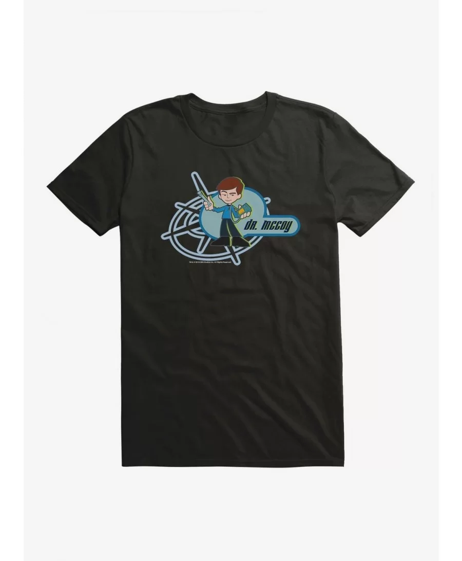 Best Deal Star Trek Dr. McCoy Cartoon T-Shirt $8.22 T-Shirts