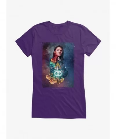 Pre-sale Discount Star Trek: Picard The Twins Floral Girls T-Shirt $9.96 T-Shirts