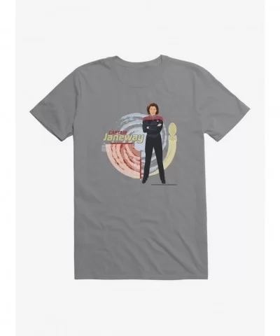 Limited Time Special Star Trek The Women Of Star Trek Captain Janeway T-Shirt $6.31 T-Shirts
