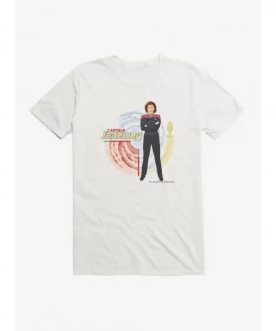 Limited Time Special Star Trek The Women Of Star Trek Captain Janeway T-Shirt $6.31 T-Shirts